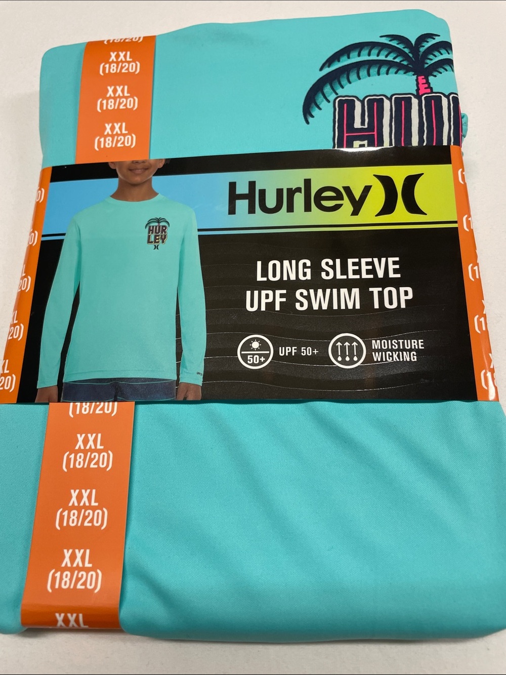 NWT Hurley Boys Swim Shirt
